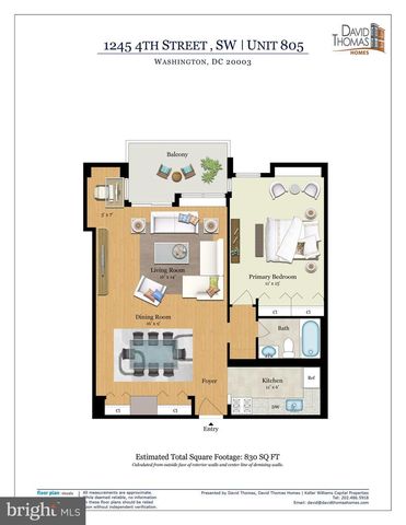 1245 4TH ST SW #E-805, Washington, DC 20024
