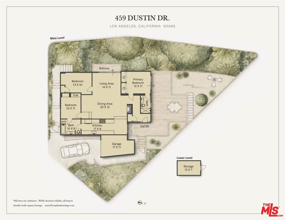 Image 36 of property listing at 459 Dustin Drive, Los Angeles, CA 90065
