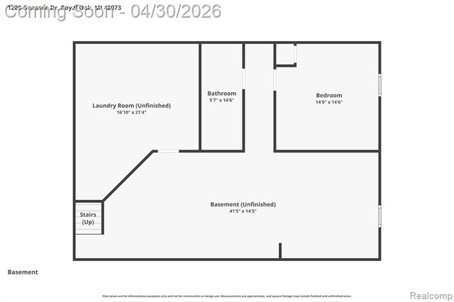 1220 Genesee Drive, Royal Oak, MI 48073