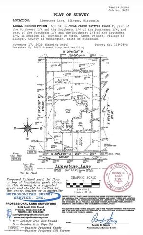 330 Limestone LANE, Slinger, WI 53086