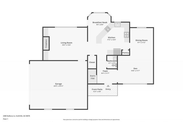 2388 Radbury Lane, Snellville, GA 30078