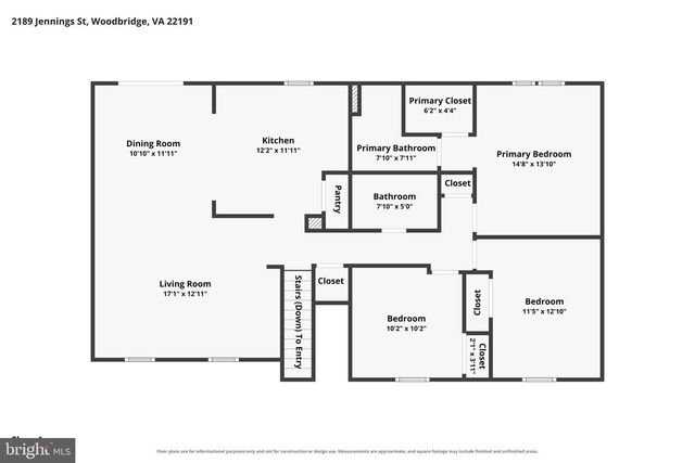 2189 JENNINGS ST, Woodbridge, VA 22191