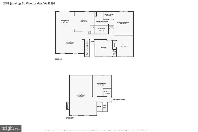 2189 JENNINGS ST, Woodbridge, VA 22191