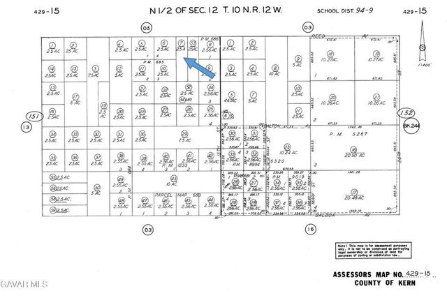 0 Reed Ave, Mojave, CA 93501