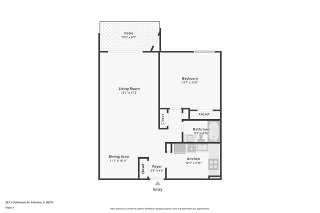263 S Clubhouse Drive 117, Palatine, IL 60074