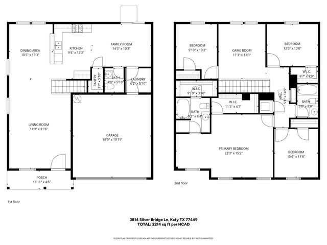 3814 Silver Bridge Lane, Katy, TX 77449