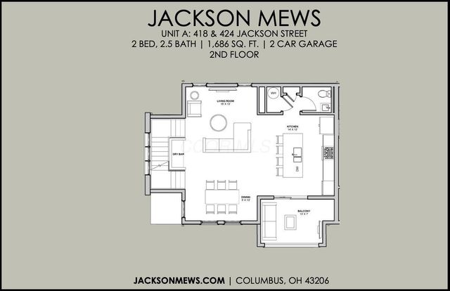 424 Jackson Street, Columbus, OH 43206