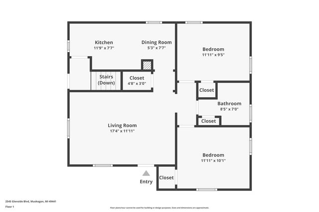 2545 Glenside Boulevard, Muskegon, MI 49441