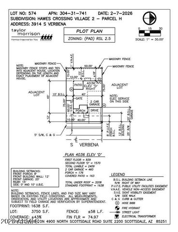 3914 S VERBENA --, Mesa, AZ 85212