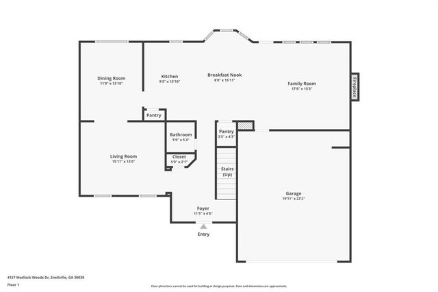 4157 Medlock Wood Dr, Snellville, GA 30039