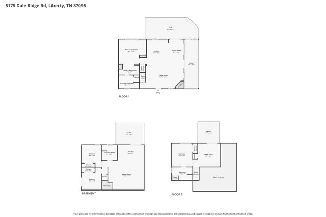 5175 Dale Ridge Rd, Liberty, TN 37095