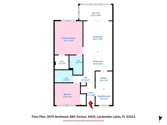 3070 NW 48th Terrace 405, Lauderdale Lakes, FL 33313