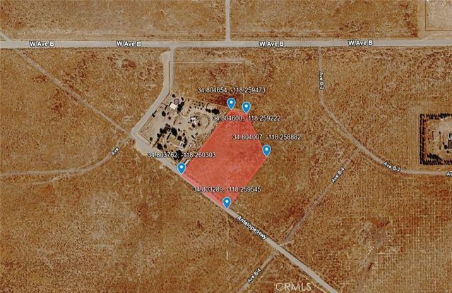 0 A V Highway 73W Vic B Avenue, Antelope Acres, CA 93536