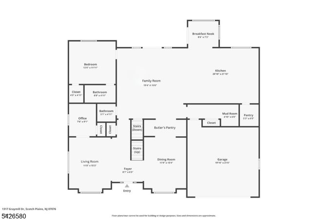 1317 Graymill Dr, Scotch Plains Twp., NJ 07076