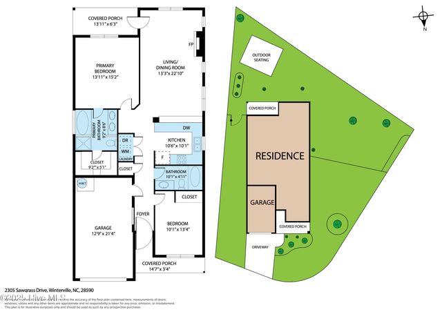 2305 Sawgrass Drive, Winterville, NC 28590