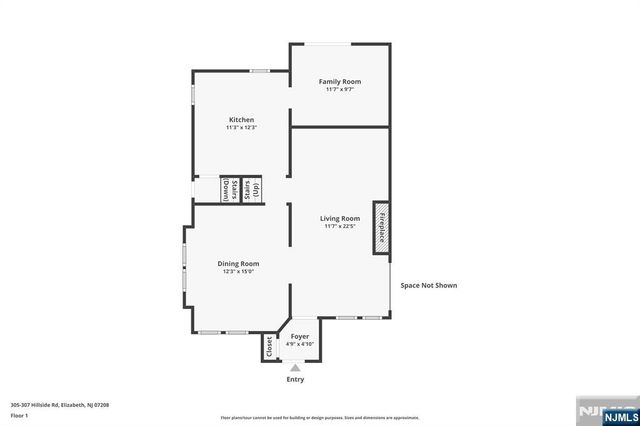 305 Hillside Road, Elizabeth, NJ 07208