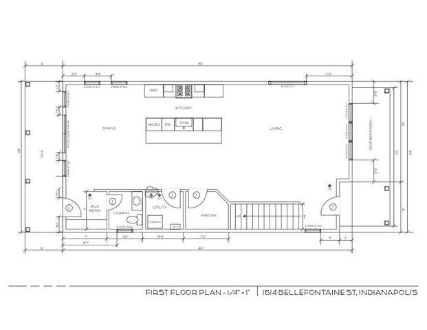 1614 Bellefontaine Street, Indianapolis, IN 46202