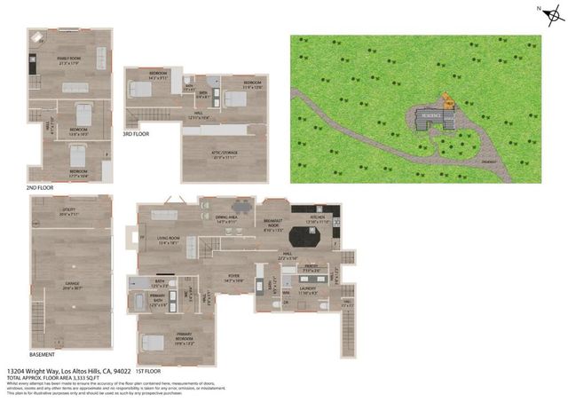 13204 Wright Way, Los Altos Hills, CA 94022