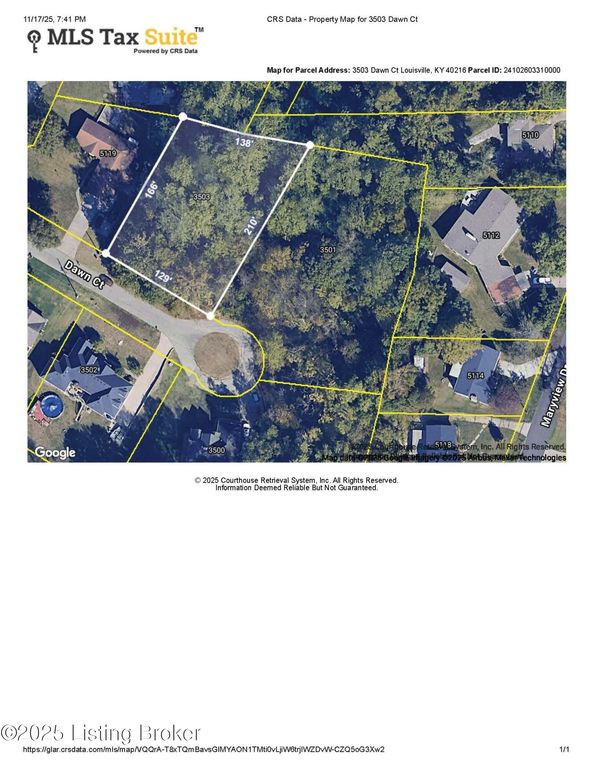 3503 Dawn Ct, Louisville, KY 40216