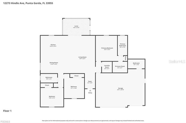 12273 HINDLE AVENUE, Punta Gorda, FL 33955