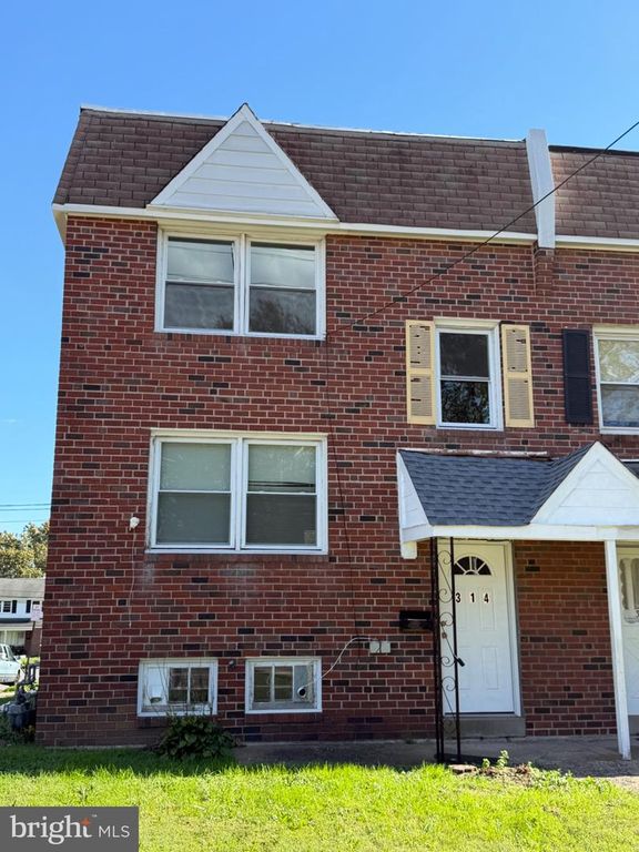 314 CHESTER AVE, LANSDOWNE, PA 19050 — exterior