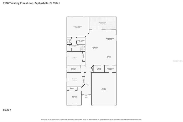 7100 TWISTING PINES LOOP, Zephyrhills, FL 33541