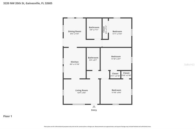 3220 NW 20TH STREET, Gainesville, FL 32605