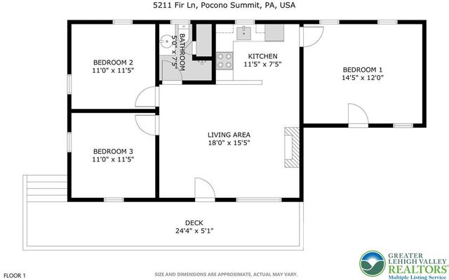 5211 Fir Lane, Coolbaugh Twp, PA 18346