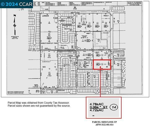 0 30 St. W and K-4, Lancaster, CA 93536