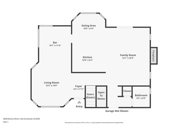 26520 Walnut Hills Drive, Lake Arrowhead, CA 92352