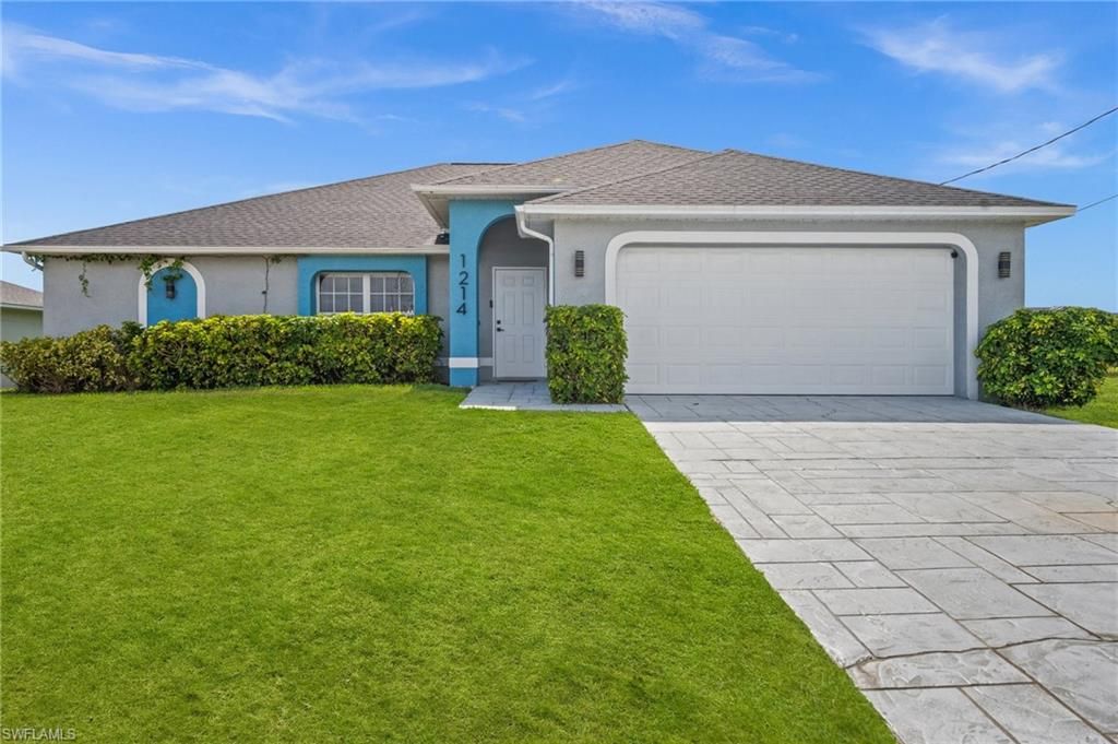 1214 SW Santa Barbara PL, CAPE CORAL, FL 33991 — exterior