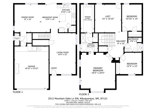 2512 Mountain Gate Lane SW, Albuquerque, NM 87121