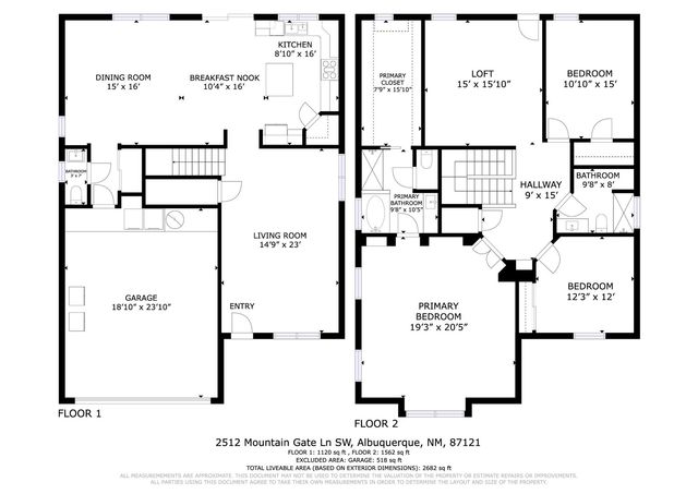 2512 Mountain Gate Lane SW, Albuquerque, NM 87121