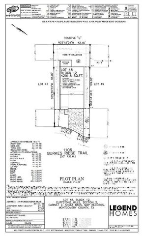 1106 Burkes Ridge Trail, Conroe, TX 77301