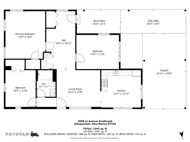 2008 Le Avenue SW, Albuquerque, NM 87105