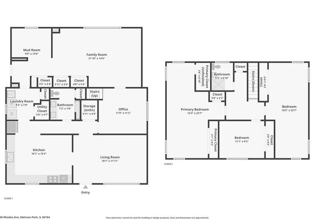 2956 Rhodes Avenue, Melrose Park, IL 60164