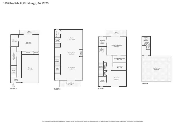 1038 Bradish St, South Side, PA 15203