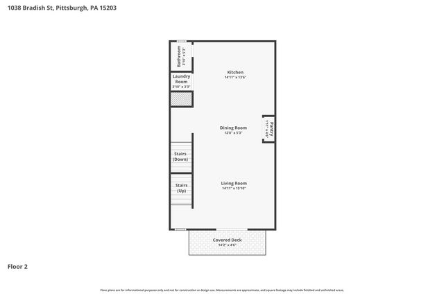 1038 Bradish St, South Side, PA 15203