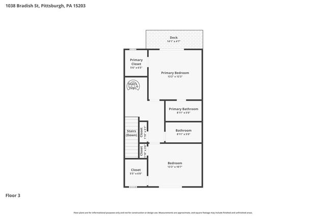 1038 Bradish St, South Side, PA 15203