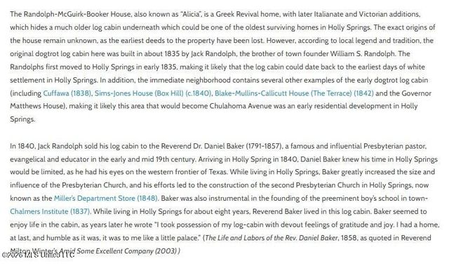 240 W Chulahoma Avenue, Holly Springs, MS 38635