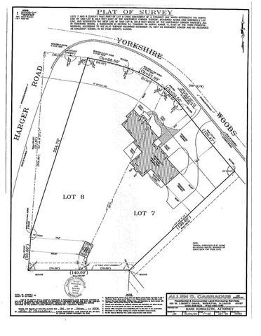 7 Yorkshire Woods (LOT 8) Drive, Oak Brook, IL 60523