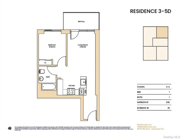 50-07 5th Street 4D, Long Island City, NY 11101