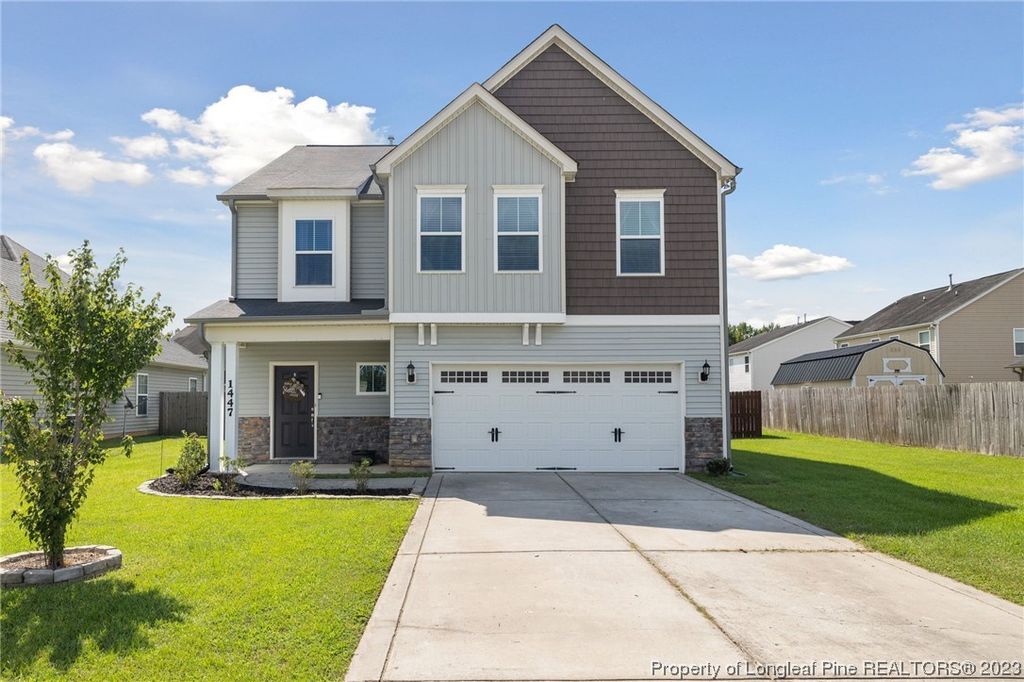 1447 Vandenberg Drive, Fayetteville, NC 28312 — exterior