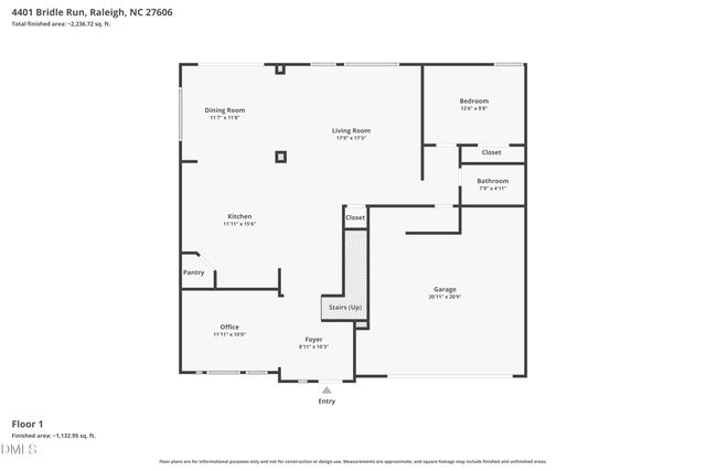 4401 Bridle Run Drive, Raleigh, NC 27606