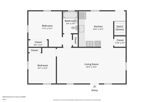2606 Eisenhower DRIVE, Racine, WI 53405