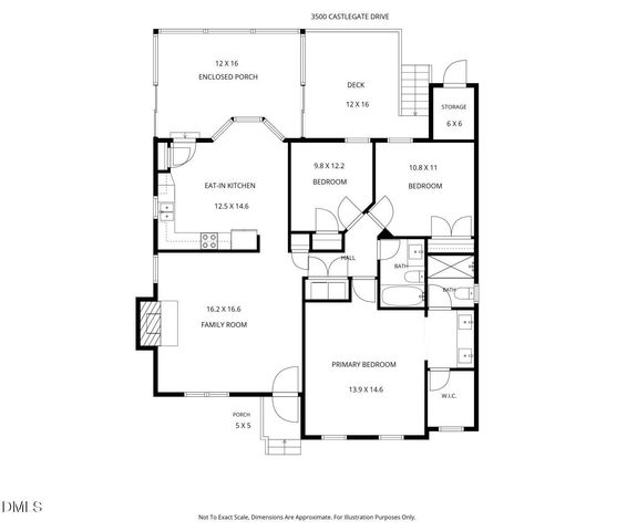 3500 Castlegate Drive, Raleigh, NC 27616