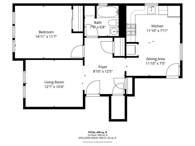 515 Pleasant St 1-1, Melrose, MA 02176