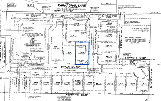 3504 Sky Ridge Lane, Melissa, TX 75454