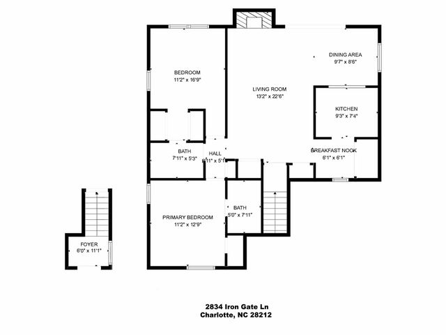 2834 Iron Gate Lane, Charlotte, NC 28212
