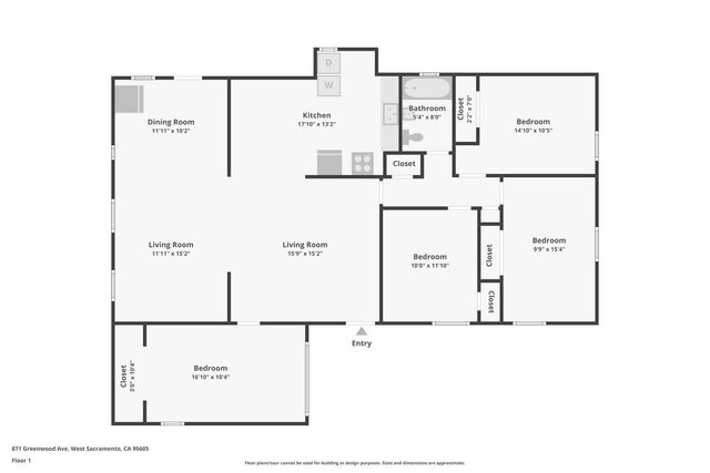 871 Greenwood Ave, West Sacramento, CA 95605